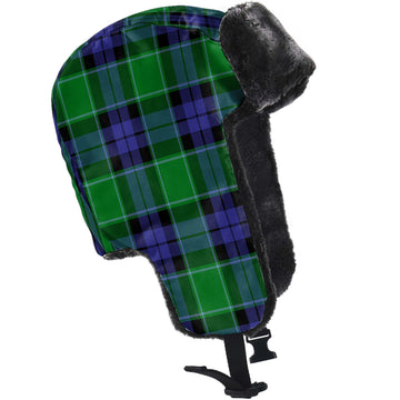 Haldane Tartan Winter Trapper Hat - Tartan Vibes Clothing