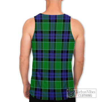 Haldane Tartan Men's Tank Top with Family Crest DNA In Me Style - Tartan Vibes Clothing