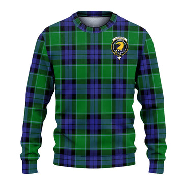 Haldane Tartan Ugly Sweater with Family Crest - Tartan Vibes Clothing