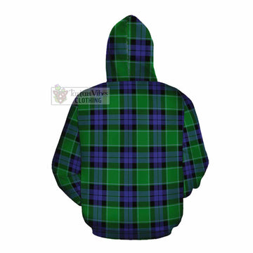 Haldane Tartan Cotton Hoodie with Family Crest DNA In Me Style Pullover Hoodie - Tartan Vibes Clothing