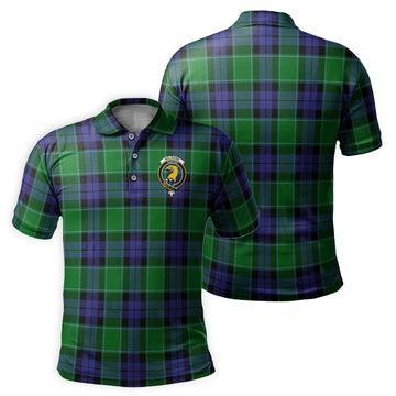 Haldane Tartan Men's Polo Shirt with Family Crest - Tartan Vibes Clothing