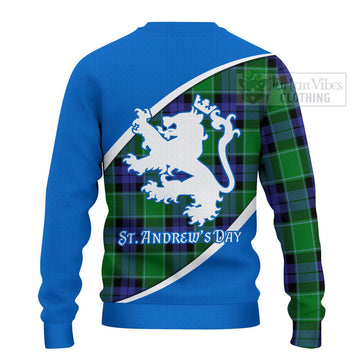 Haldane Family Crest Tartan Ugly Sweater Celebrate Saint Andrew's Day in Style - Tartan Vibes Clothing