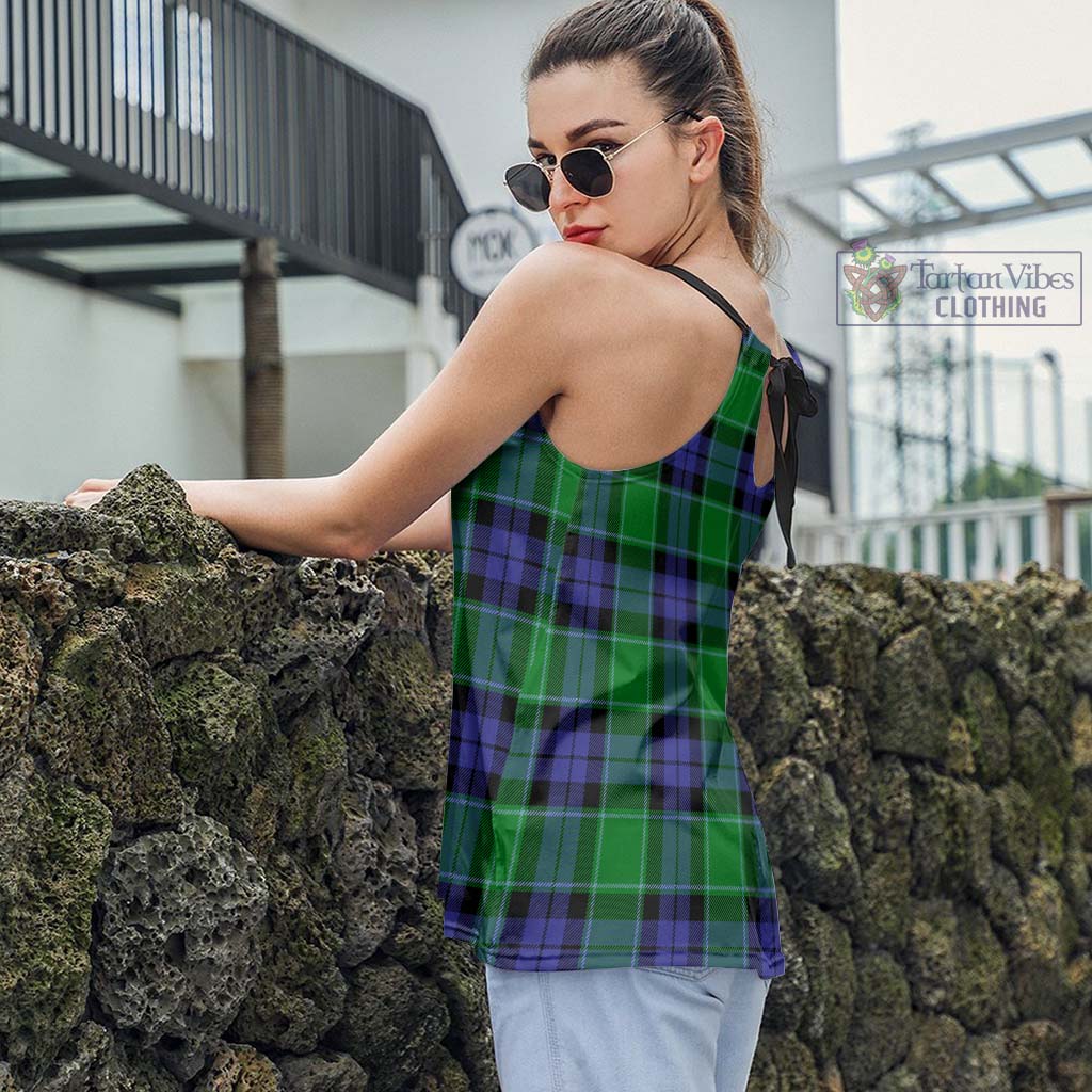 Haldane Tartan Loose Halter Neck Camisole - Tartan Vibes Clothing