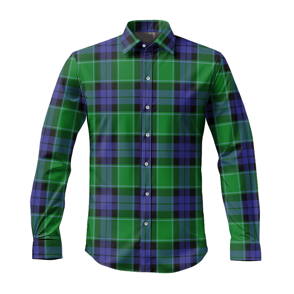 Haldane Tartan Long Sleeve Button Up Shirt Men's Shirt - Tartan Vibes Clothing