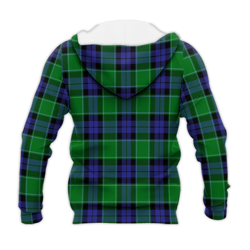 Haldane Tartan Knitted Hoodie - Tartan Vibes Clothing