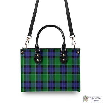 Haldane Tartan Luxury Leather Handbags - Tartan Vibes Clothing