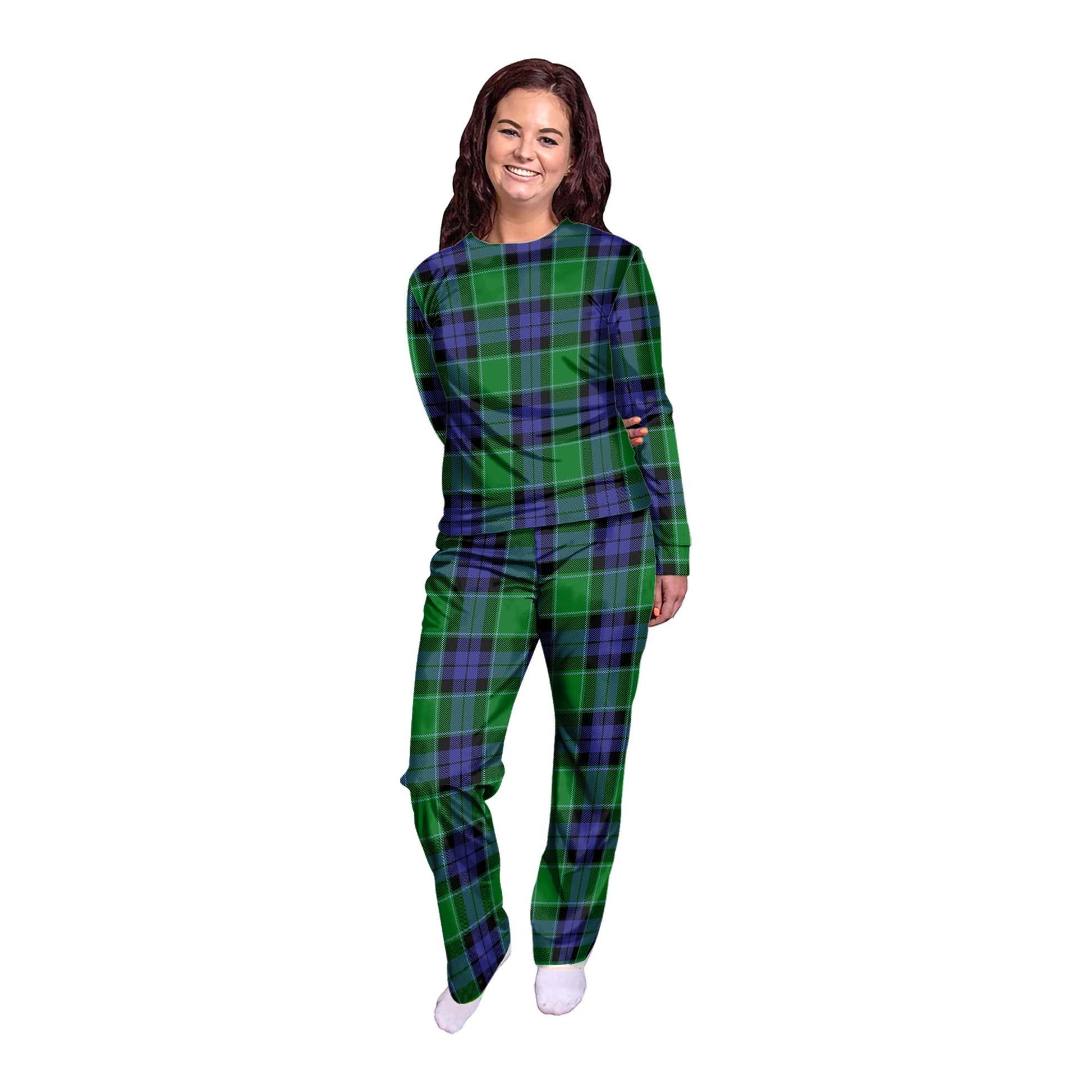 Haldane Tartan Pajamas Family Set - Tartan Vibes Clothing