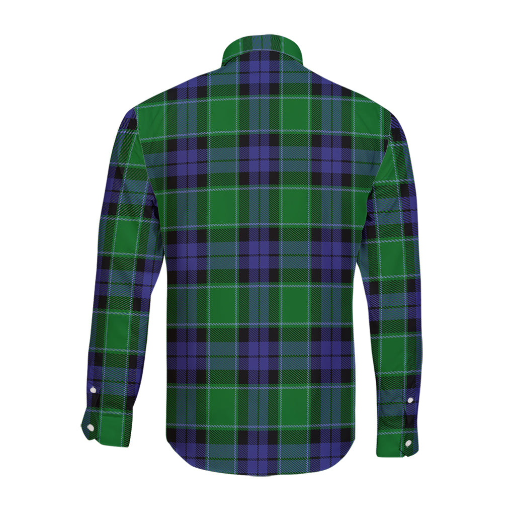 Haldane Tartan Long Sleeve Button Up Shirt - Tartan Vibes Clothing