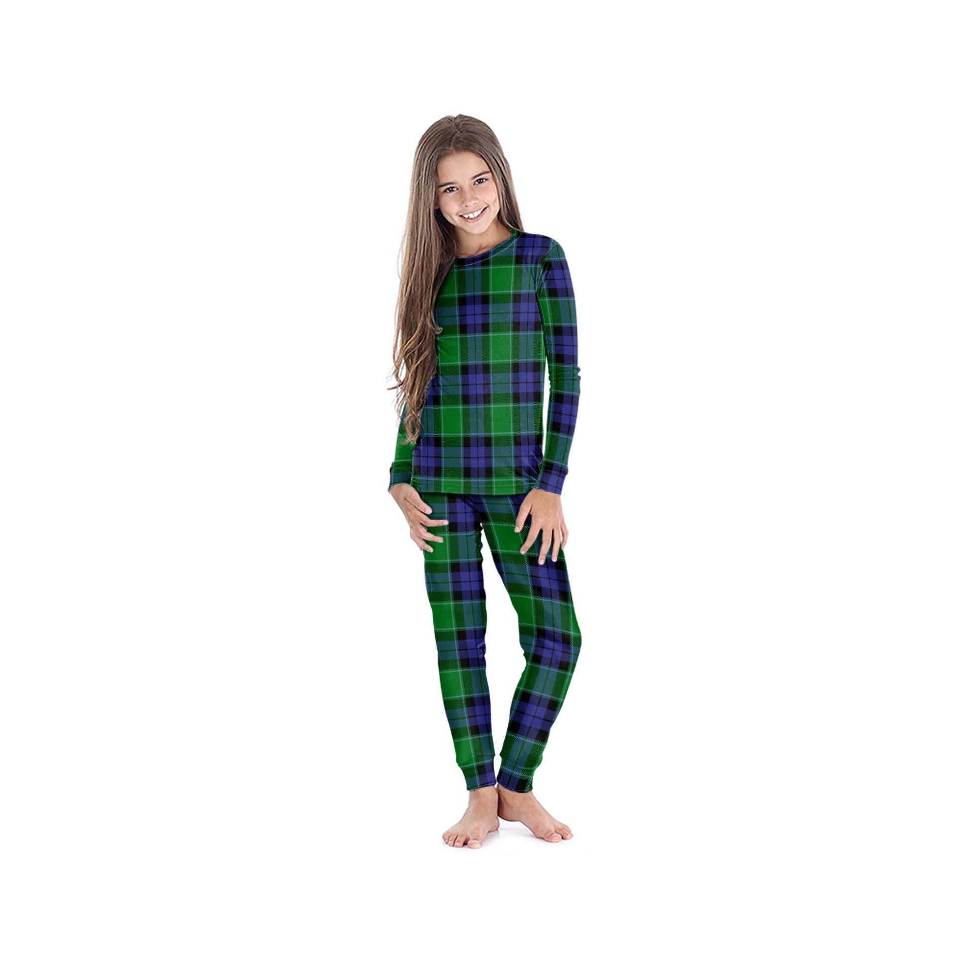 Haldane Tartan Pajamas Family Set - Tartan Vibes Clothing