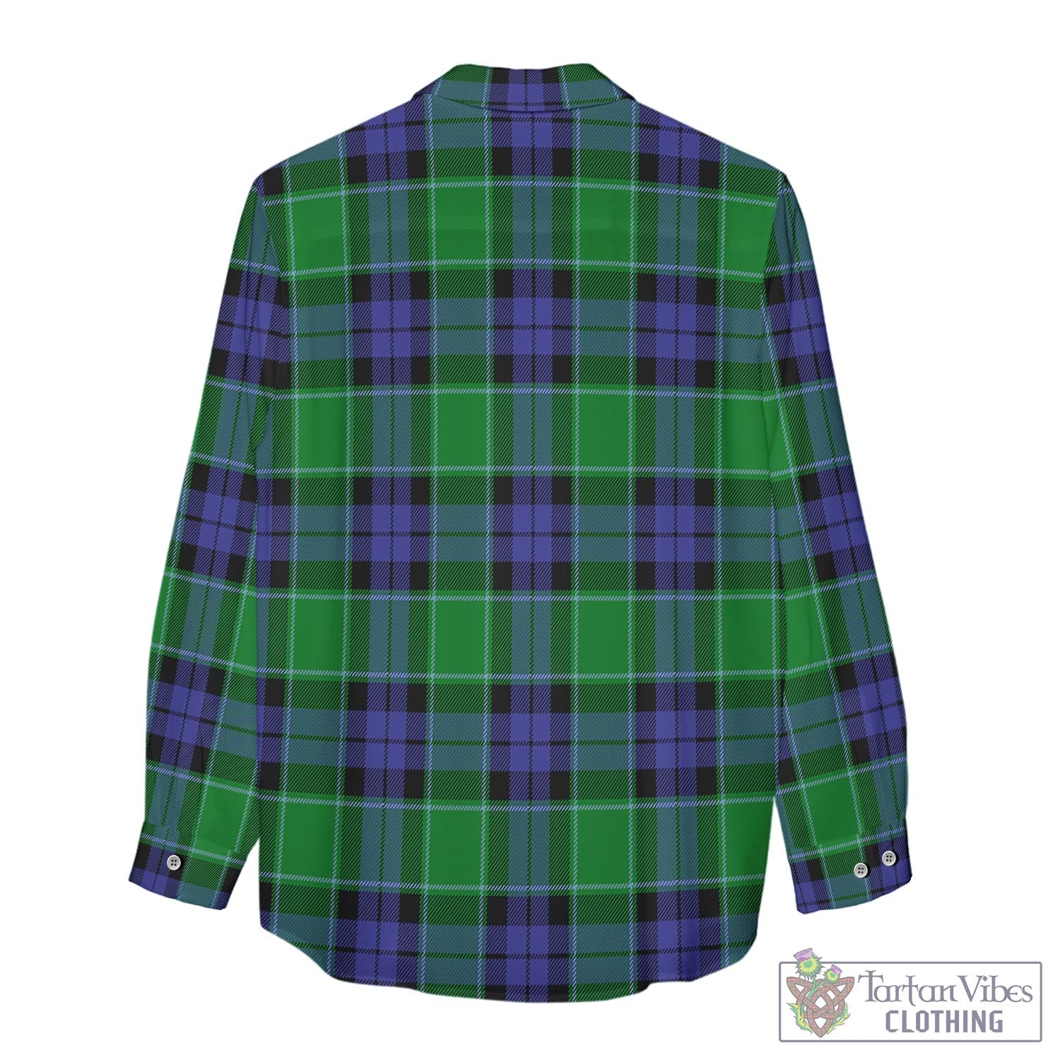 Haldane Tartan Women's Casual Shirt - Tartan Vibes Clothing