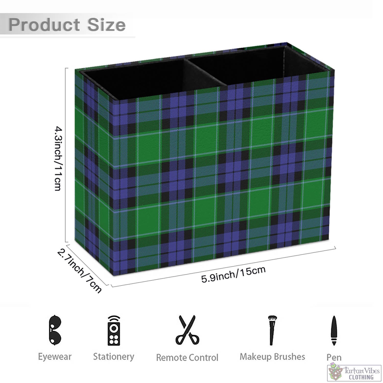 Haldane Tartan Pen Holder - Tartan Vibes Clothing
