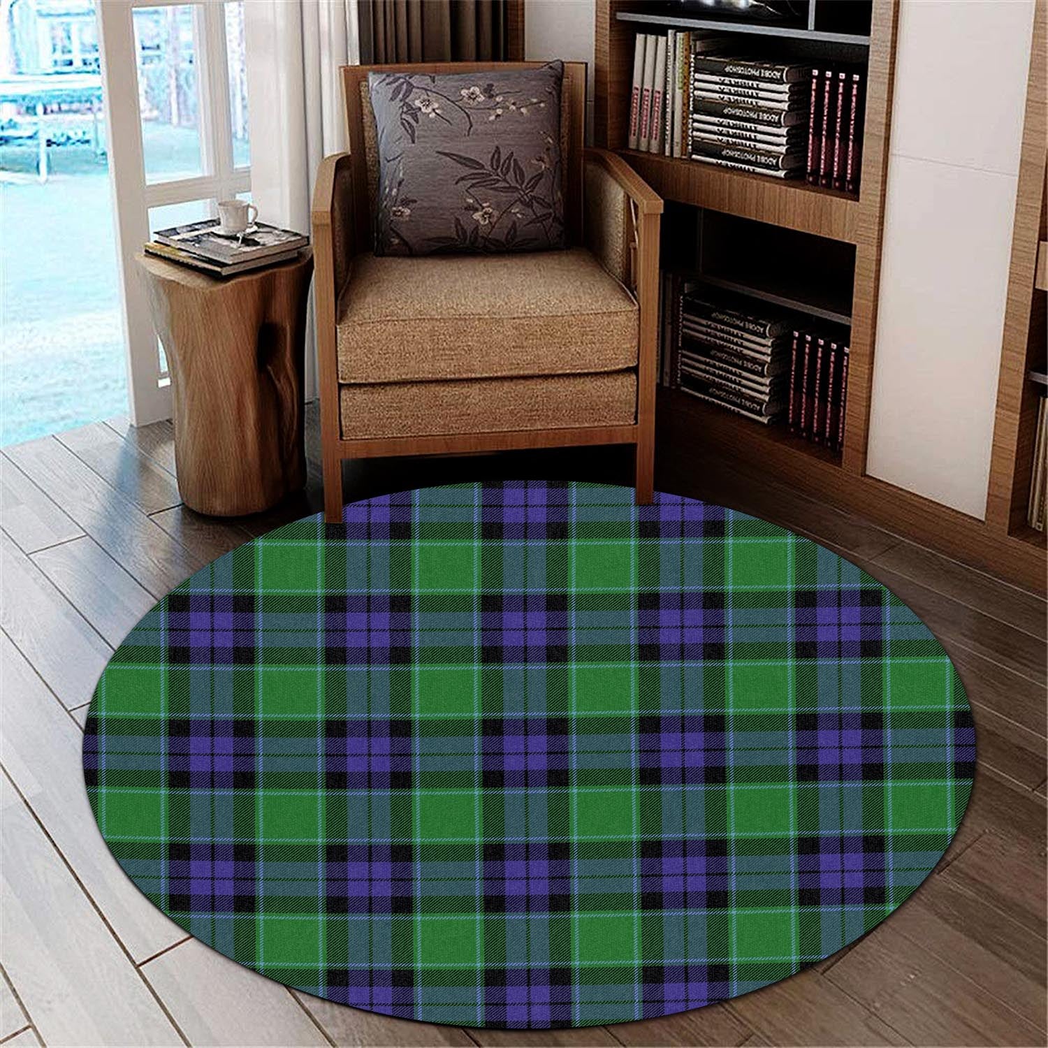 Haldane Tartan Round Rug - Tartan Vibes Clothing