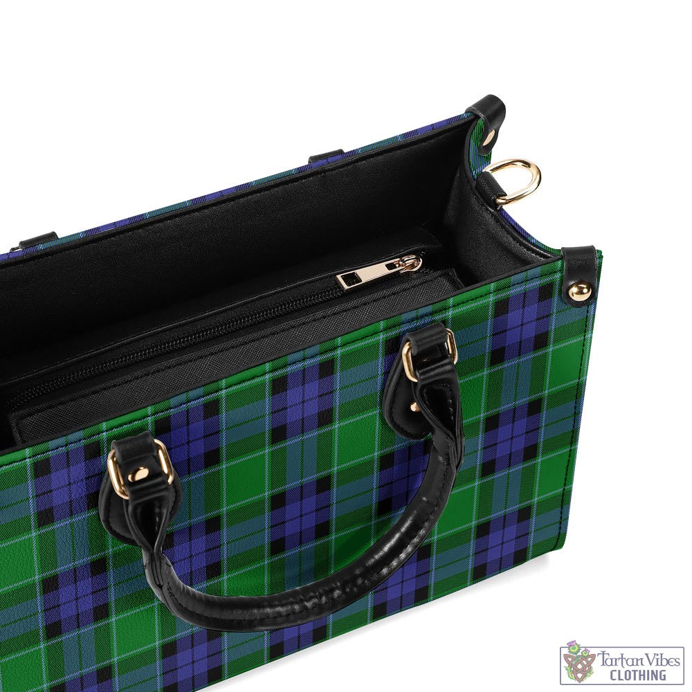 Haldane Tartan Luxury Leather Handbags - Tartan Vibes Clothing
