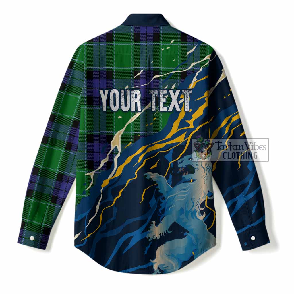 Haldane Scotland Tartan Women Casual Shirt WC2026 Football - We'll Be Coming