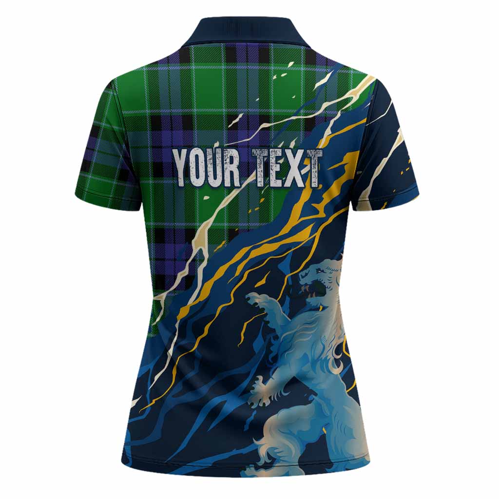 Haldane Scotland Tartan Women Polo Shirt WC2026 Football - We'll Be Coming