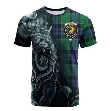 Haldane Tartan Cotton T-shirt Roaring Lion Heritage