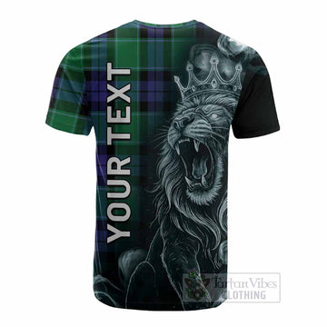 Haldane Tartan Cotton T-shirt Roaring Lion Heritage