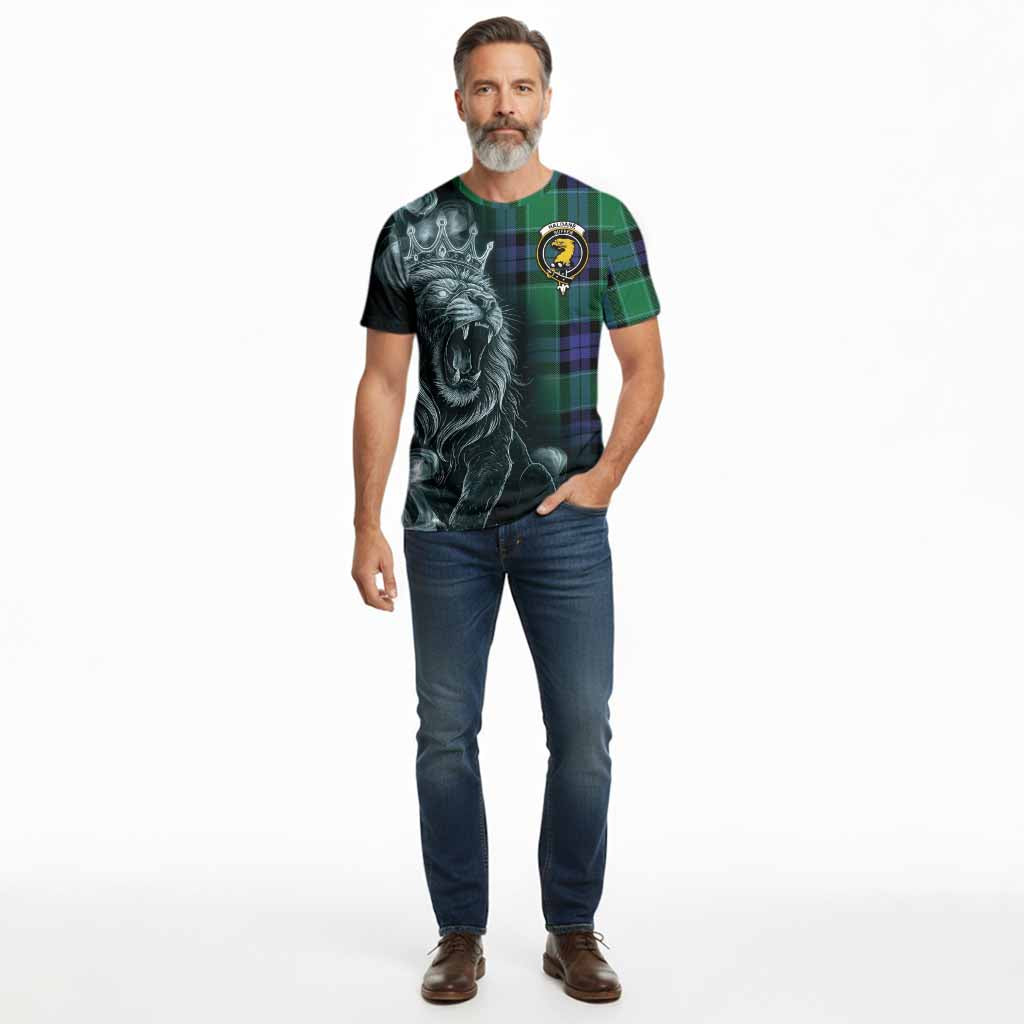 Haldane Tartan Cotton T-shirt Roaring Lion Heritage