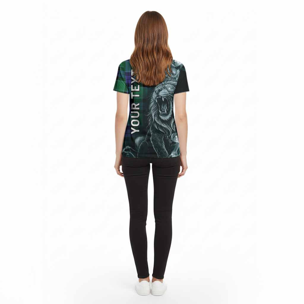 Haldane Tartan Cotton T-shirt Roaring Lion Heritage