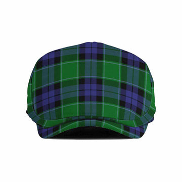 Haldane Tartan Jeff Cap, Tartan Flat Cap