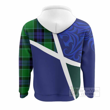 Haldane The Scottish Football Crest Hoodie Lion-Tartan Army