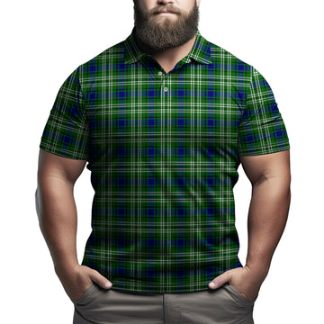 Haliburton Tartan Mens Polo Shirt Kid - Tartan Vibes Clothing