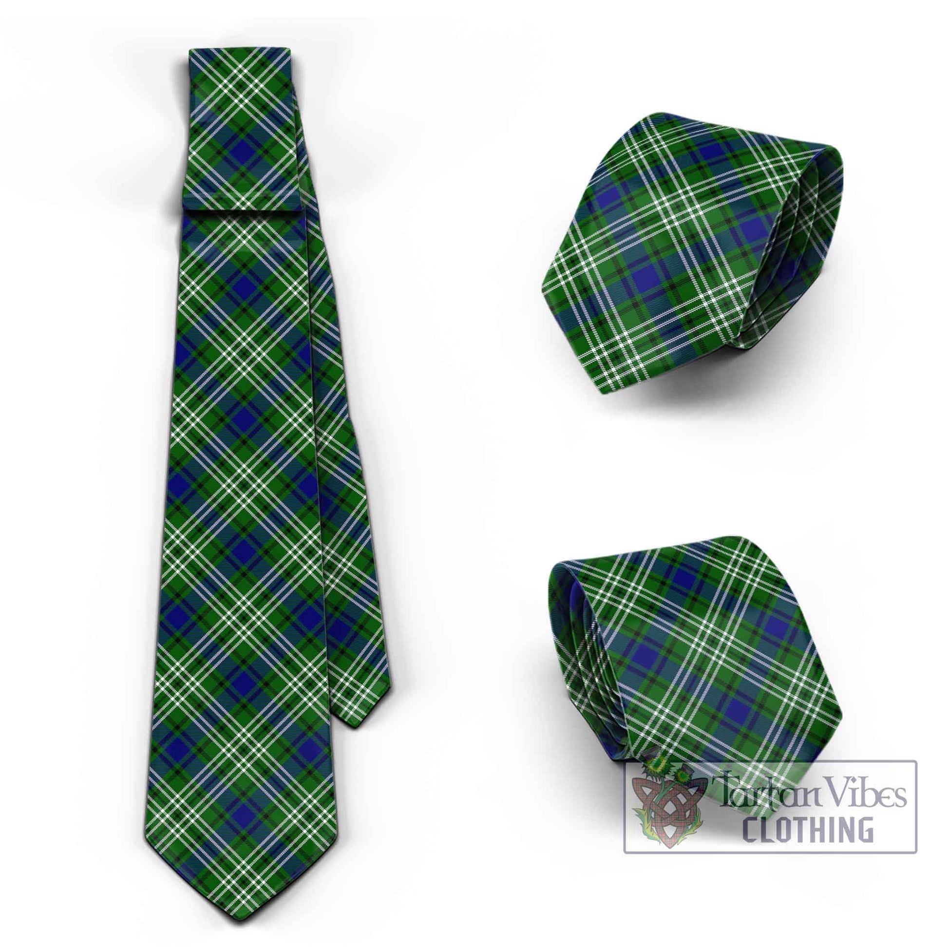 Haliburton Tartan Classic Necktie Cross Style Necktie One Size - Tartan Vibes Clothing