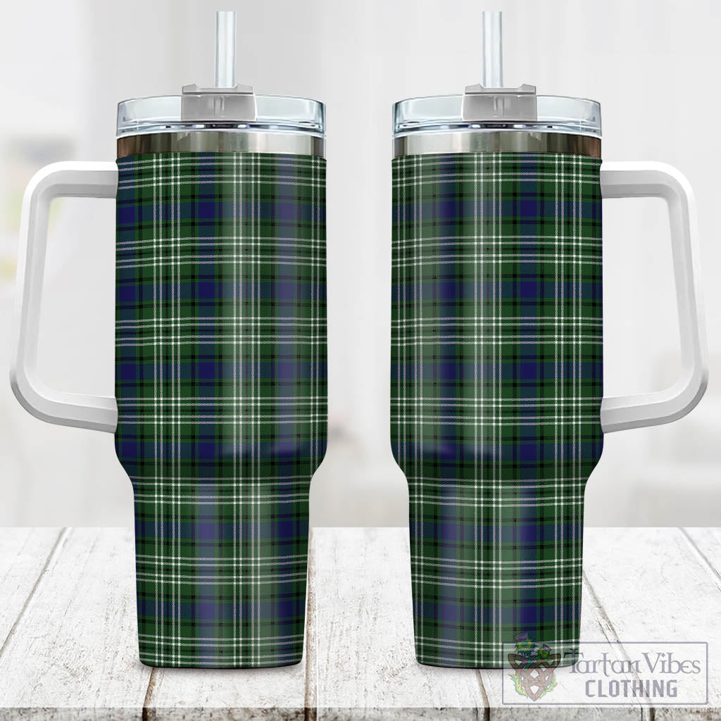 Haliburton Tartan Tumbler with Handle One Size 40 OZ - Tartan Vibes Clothing