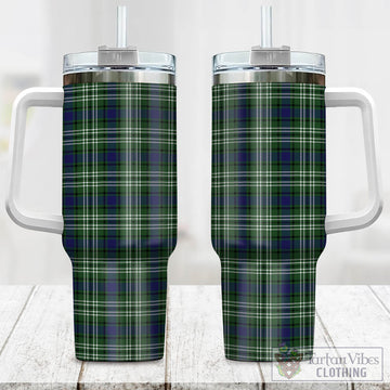 Haliburton Tartan Tumbler with Handle One Size 40 OZ - Tartan Vibes Clothing