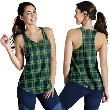 Haliburton Tartan Women Racerback Tanks 4XL - Tartan Vibes Clothing