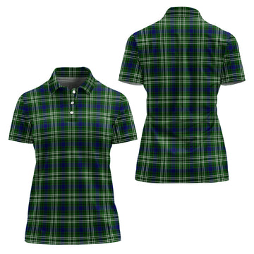 Haliburton Tartan Polo Shirt For Women Women - Tartan Vibes Clothing