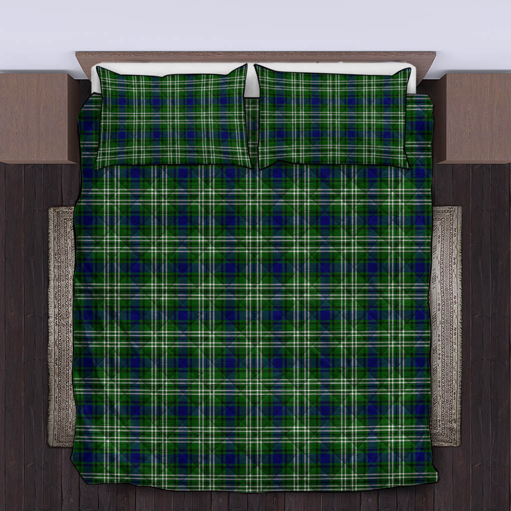 Haliburton Tartan Quilt Bed Set King - Tartan Vibes Clothing