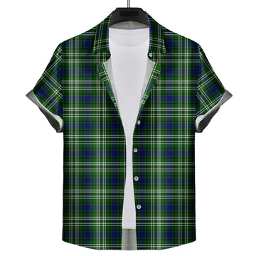 Haliburton Tartan Hawaiian Shirt Kid - Tartan Vibes Clothing