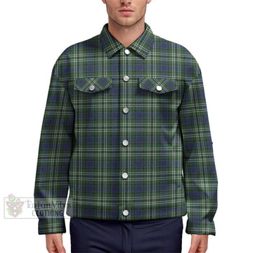Haliburton Tartan Unisex Lapel Cotton Jacket Unisex - Tartan Vibes Clothing