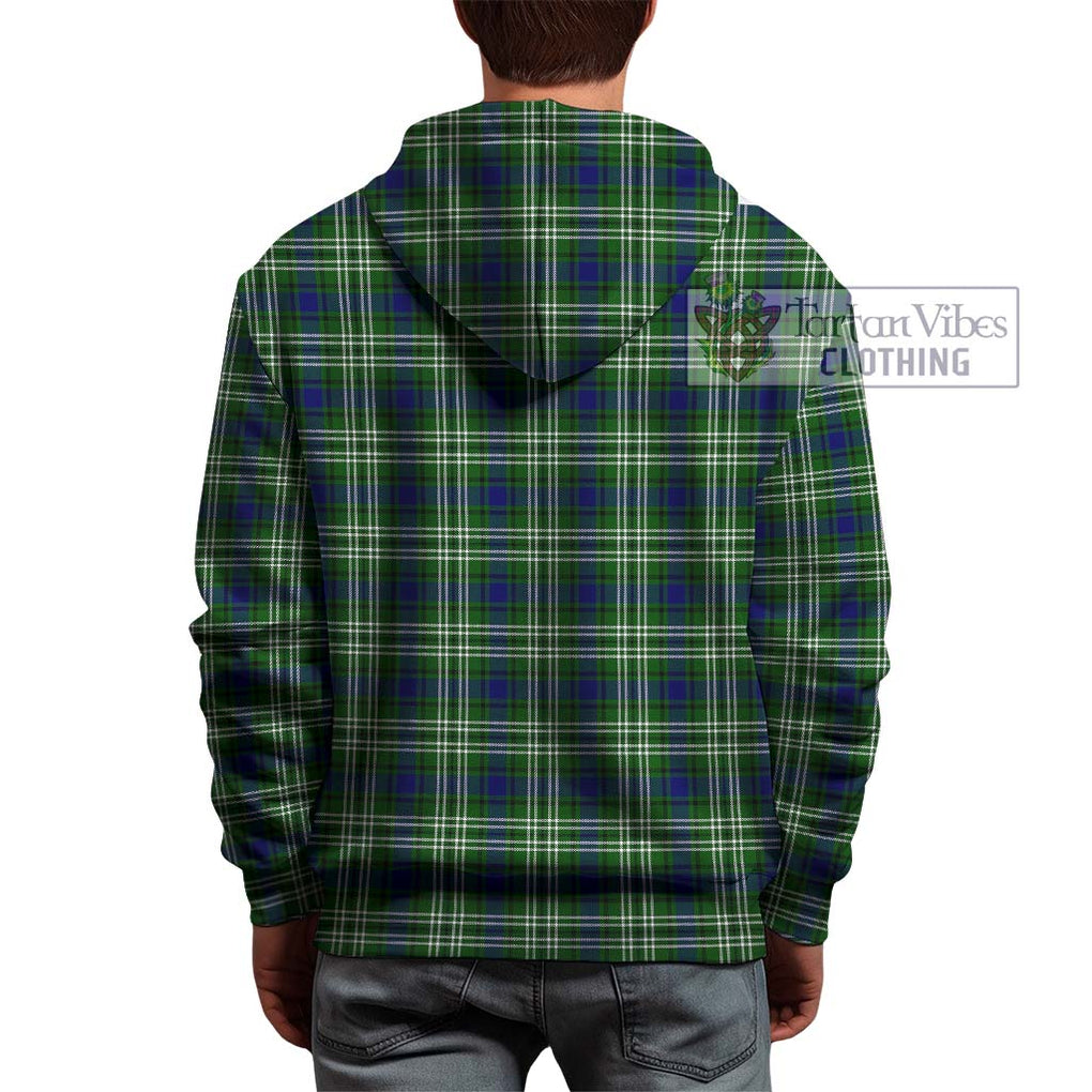 Haliburton Tartan Hoodie with Family Crest DNA In Me Style - Tartan Vibes Clothing