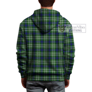 Haliburton Tartan Hoodie with Family Crest DNA In Me Style - Tartan Vibes Clothing