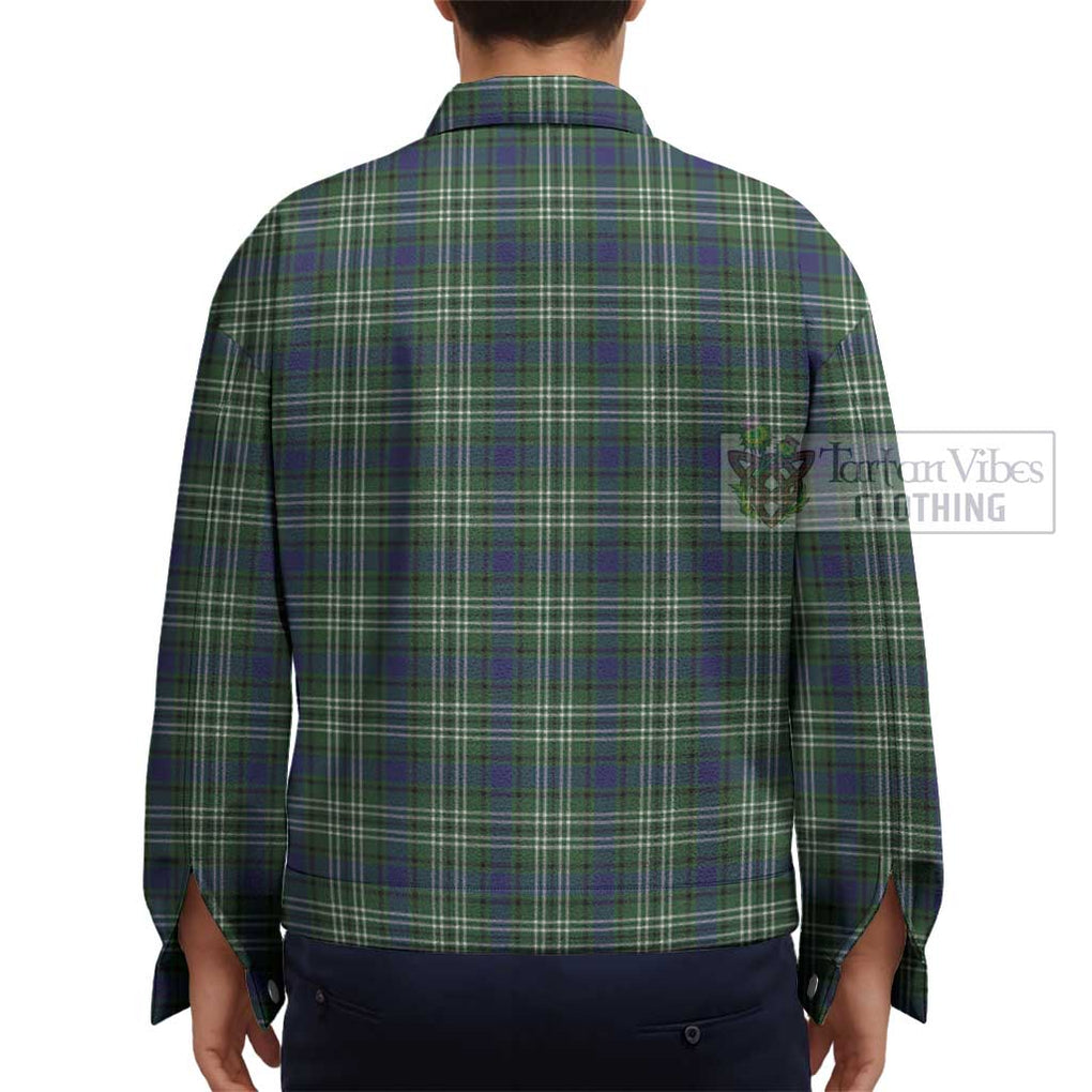 Haliburton Tartan Unisex Lapel Cotton Jacket - Tartan Vibes Clothing