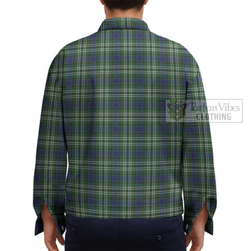 Haliburton Tartan Unisex Lapel Cotton Jacket - Tartan Vibes Clothing