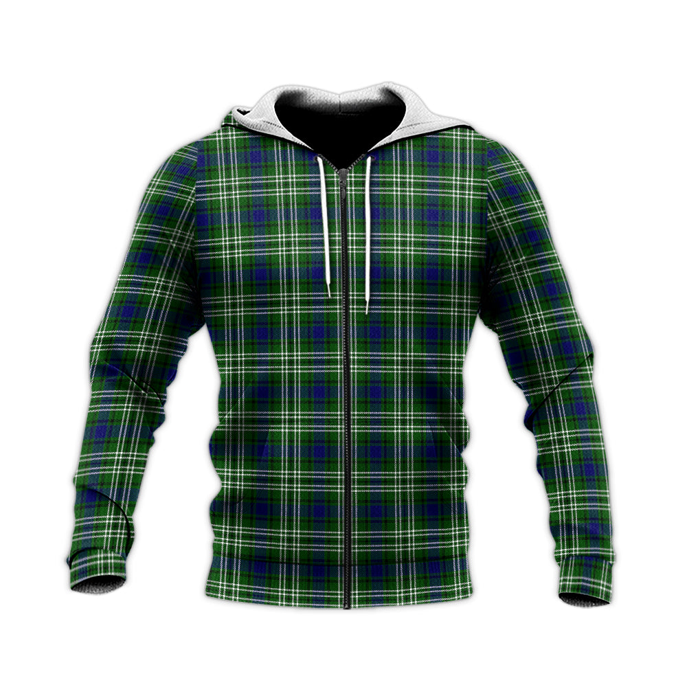Haliburton Tartan Knitted Hoodie - Tartan Vibes Clothing