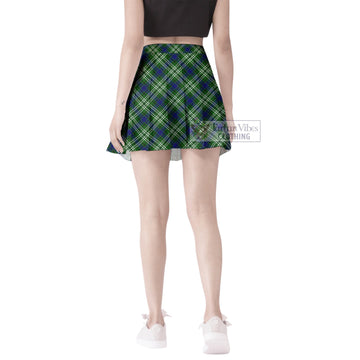 Haliburton Tartan Women's Plated Mini Skirt