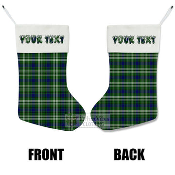 Haliburton Tartan Christmas Stocking with Personalized Text - Tartan Vibes Clothing