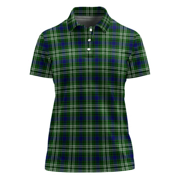 Haliburton Tartan Polo Shirt For Women - Tartan Vibes Clothing
