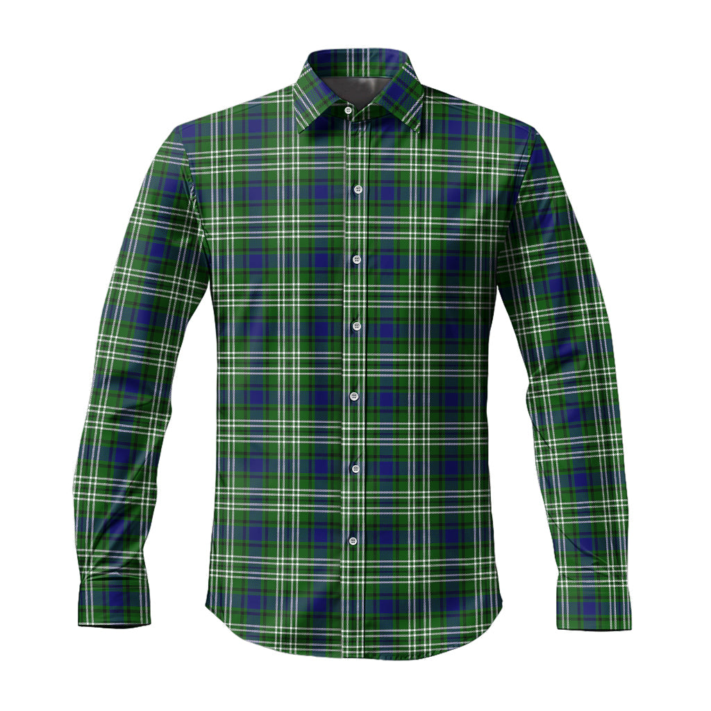 Haliburton Tartan Long Sleeve Button Up Shirt Men's Shirt - Tartan Vibes Clothing