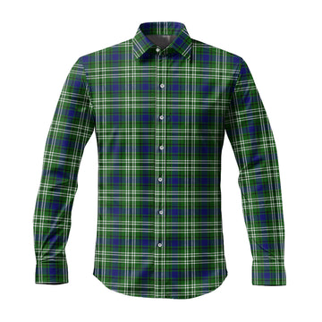 Haliburton Tartan Long Sleeve Button Up Shirt Men's Shirt - Tartan Vibes Clothing