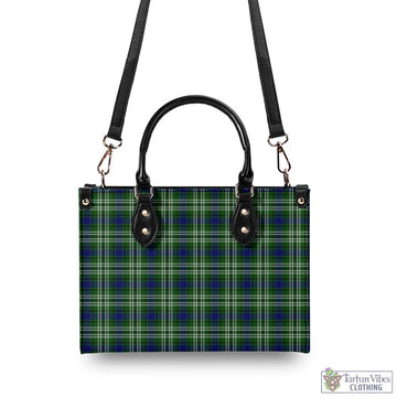 Haliburton Tartan Luxury Leather Handbags - Tartan Vibes Clothing