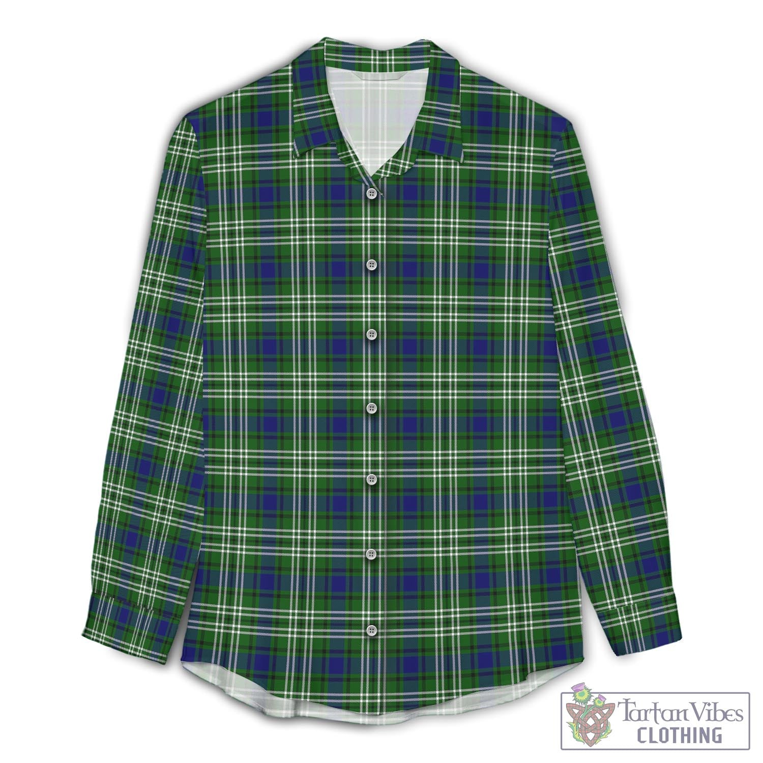 Haliburton Tartan Women's Casual Shirt - Tartan Vibes Clothing