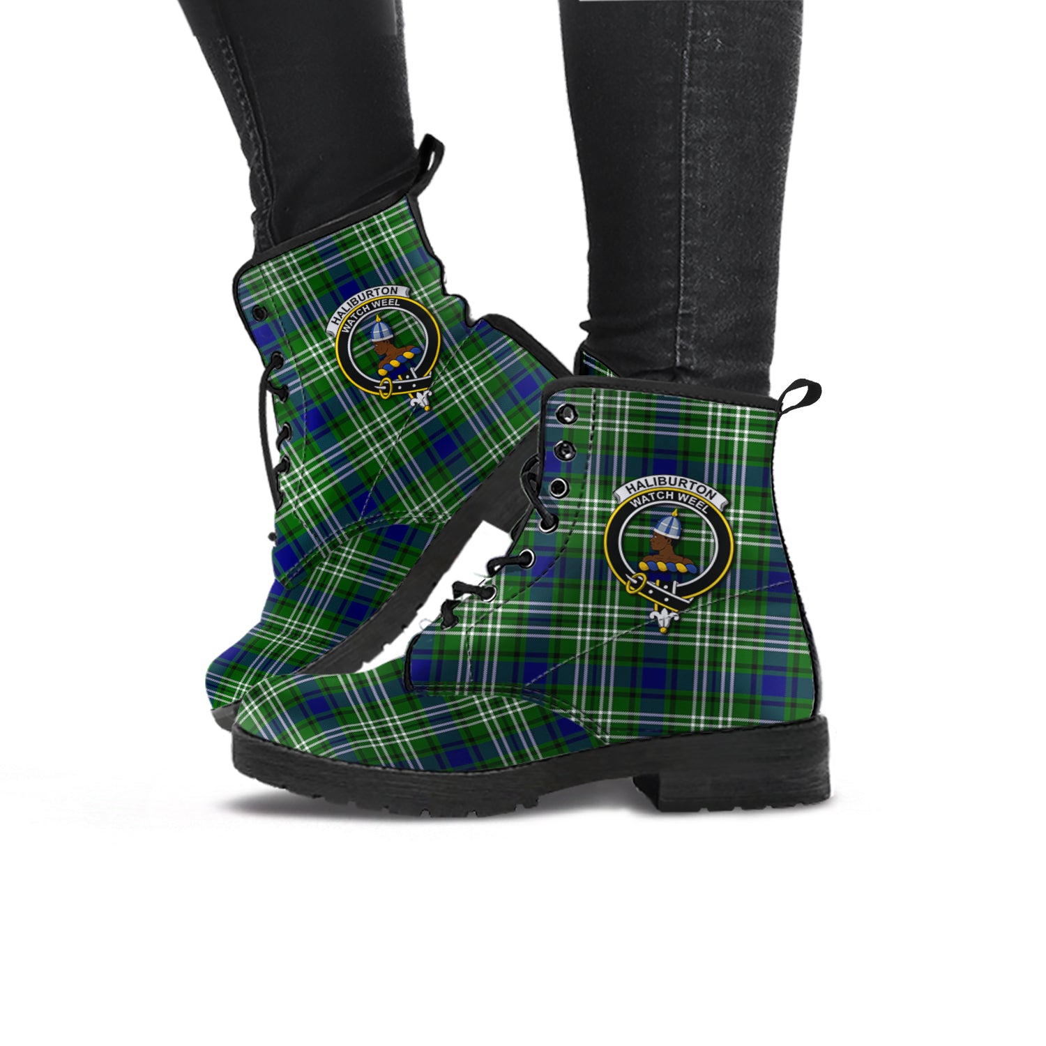 haliburton-tartan-leather-boots-with-family-crest