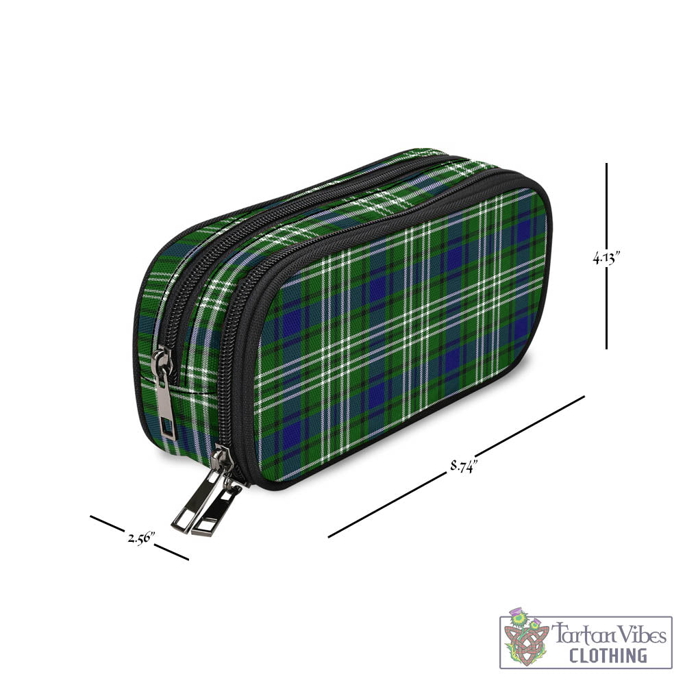 Haliburton Tartan Pen and Pencil Case - Tartan Vibes Clothing