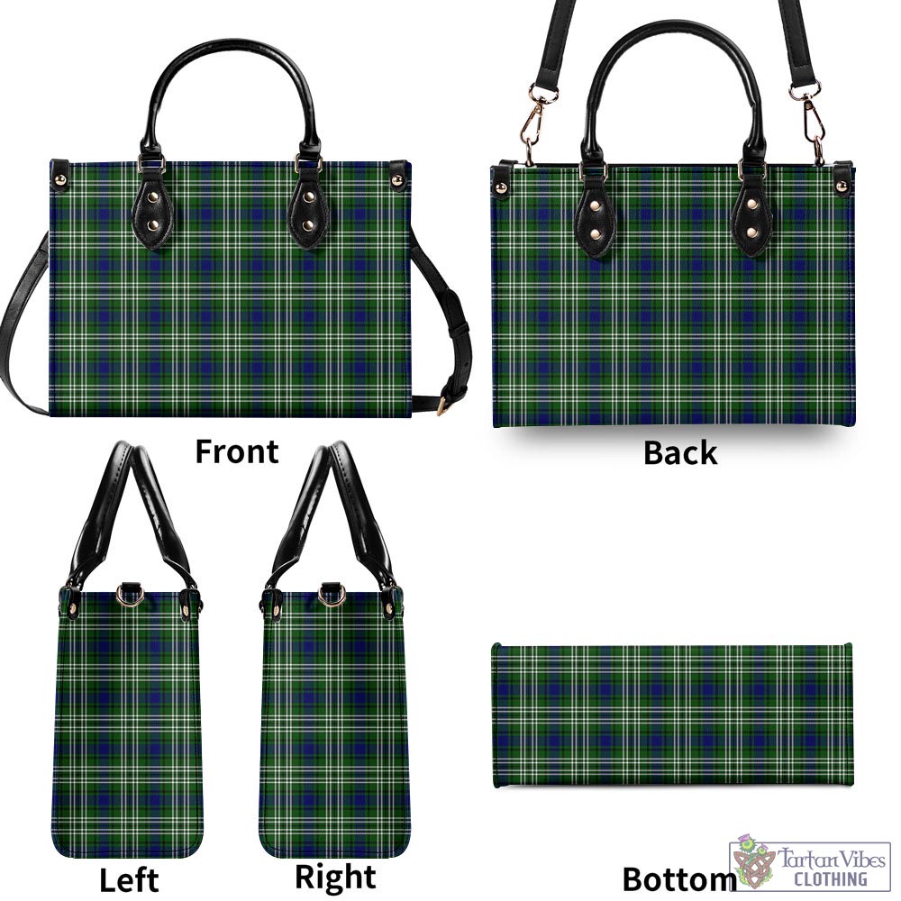 Haliburton Tartan Luxury Leather Handbags - Tartan Vibes Clothing