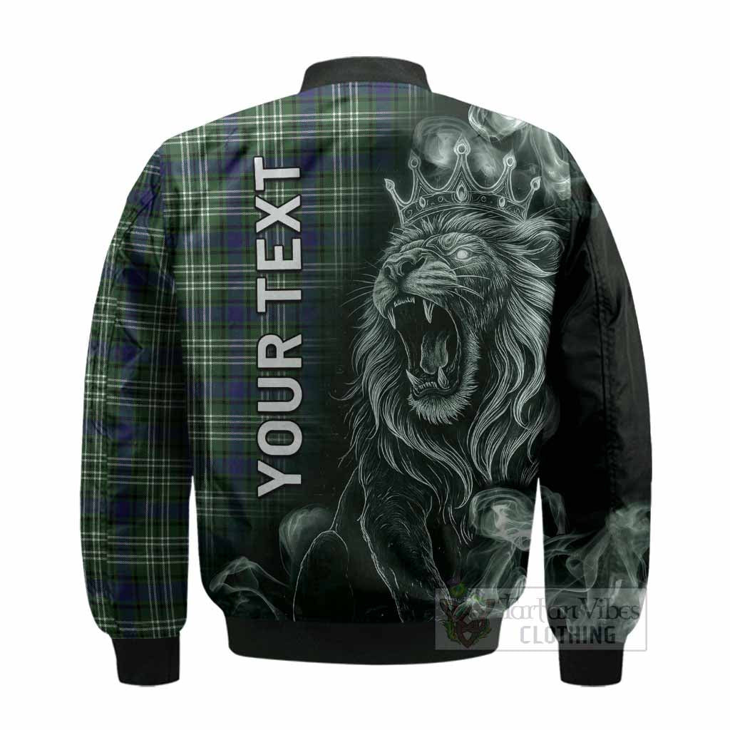 Haliburton Tartan Bomber Jacket Roaring Lion Heritage